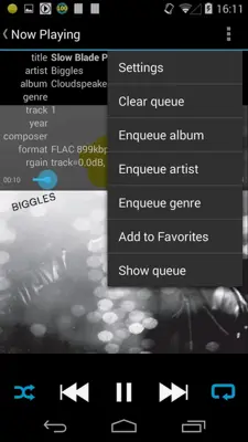 Vanilla Music android App screenshot 1